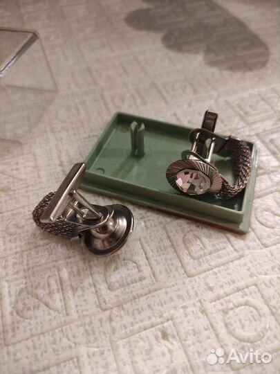 Винтажные мужские запонки 1970-1980