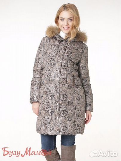 Пуховик для беременных