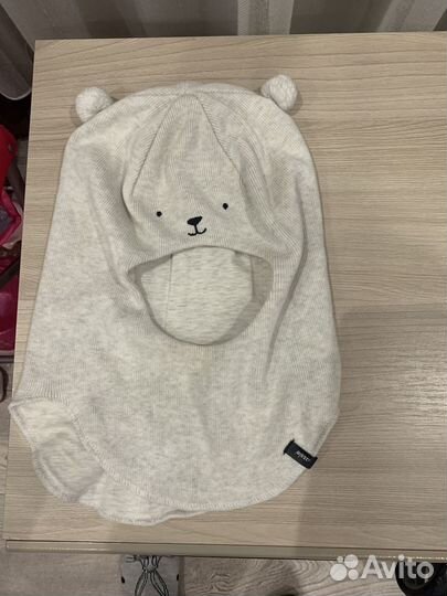Шапка шлем для девочки 52