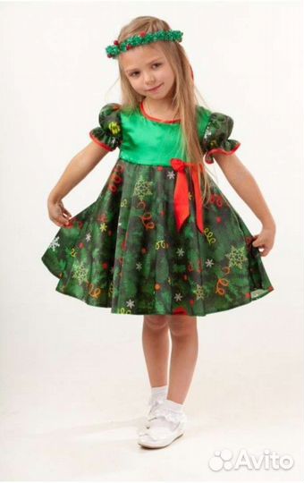 Новогодний костюм ёлочка