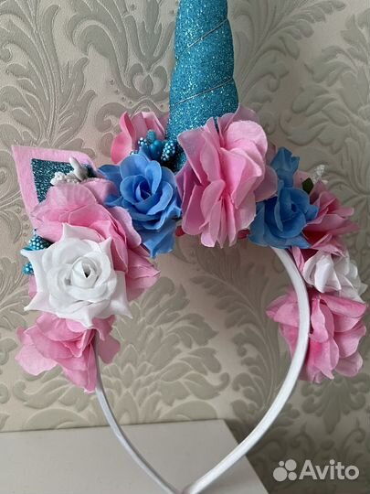 Ободок единорог для девочки/девушки