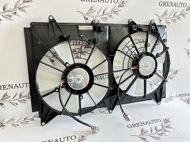 Mazda CX 7 диффузор радиатора в сборе 07-12