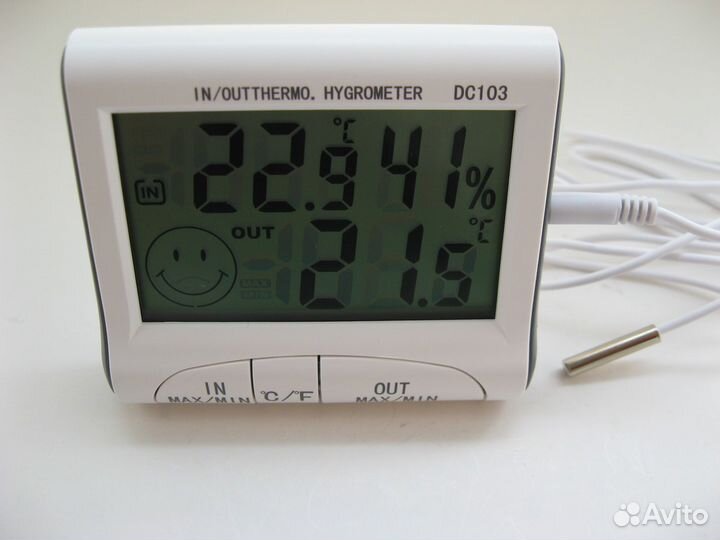 Метеостанция гигрометр, термометр DC03