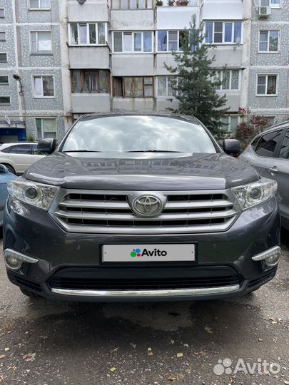 Toyota Highlander 3.5 AT, 2012, 150 000 км