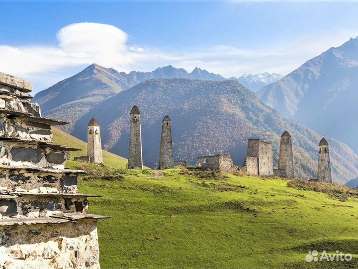 Экскурсия — Владикавказ — Горная Ингушетия — стран