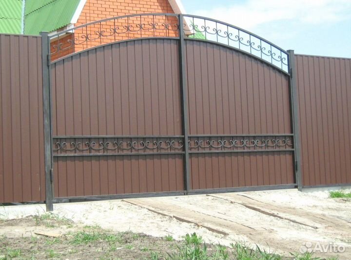 Ворота откатные. Готовый комплект. По размерам