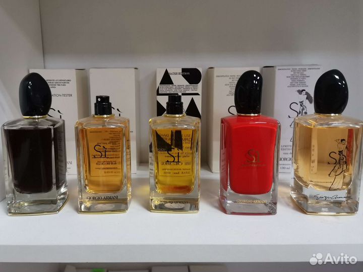 Тестеры женских ароматов Giorgio Armani Si