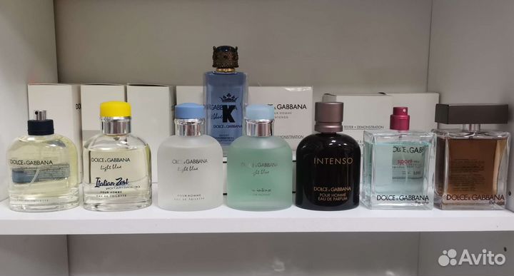 Тестеры Dolce&Gabbana для мужчин