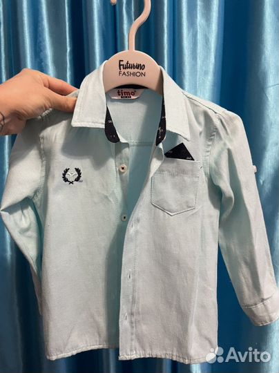Рубашка новая на мальчика 104р