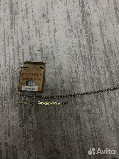 Остатки цепи на bmx odyssey bluebird chain