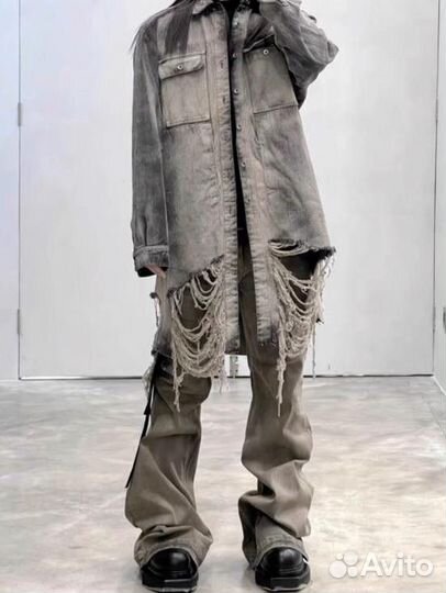 Джинсы Rick Owens Opium type