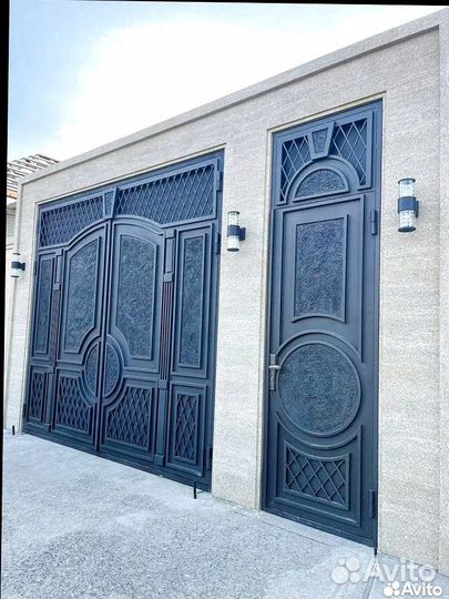 Ворота в Хасавюрте в совершенно новом дизайне