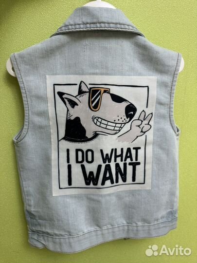 Жилет джинсовый для мальчика