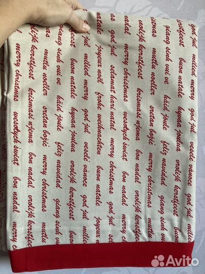 Скатерть новогодняя хлопок