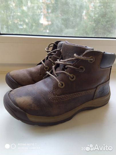 Ботинки детские Timberland кожа