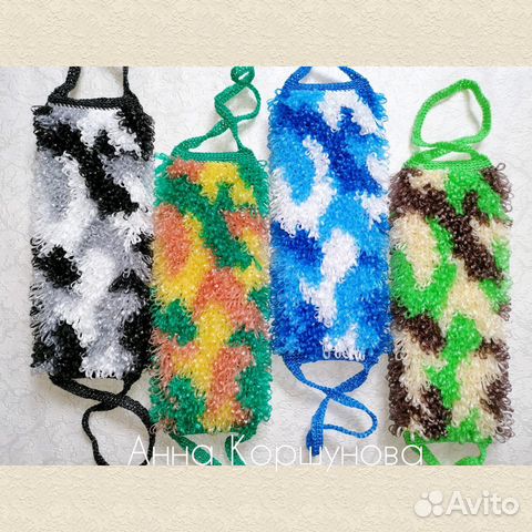 Мочалки ручной работы