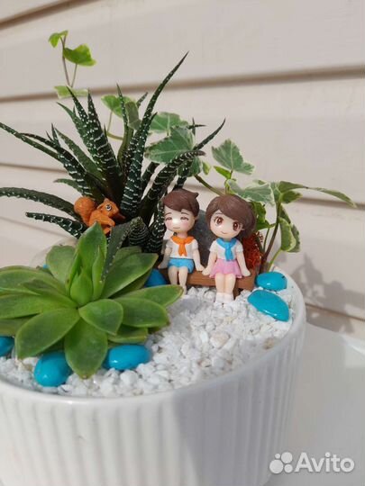 Цветы в композиции подарок