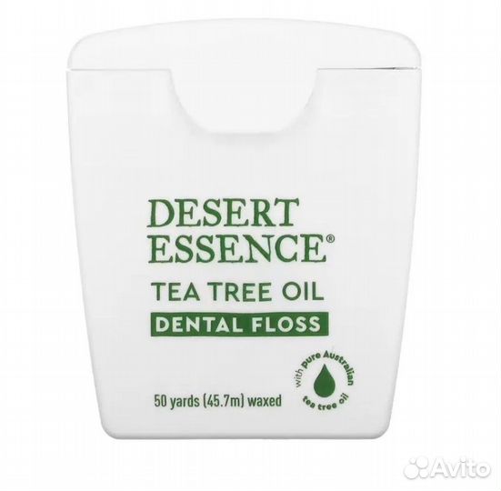 Зубная нить с iherb с маслом чайного дерева