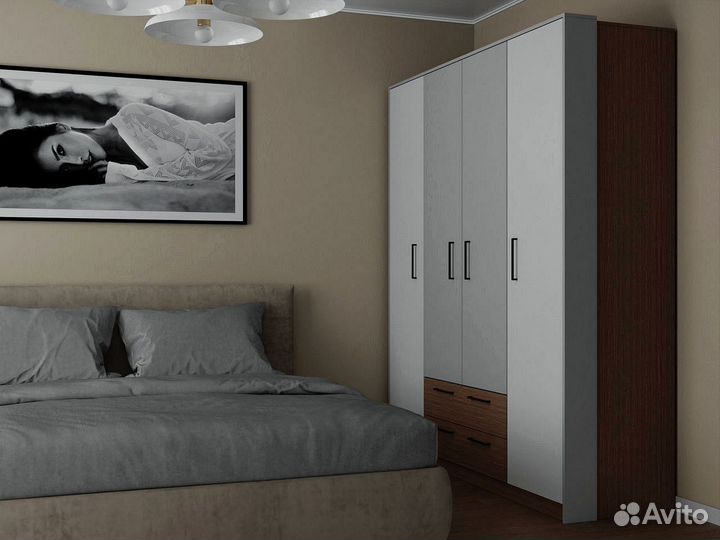 Шкаф распашной новый