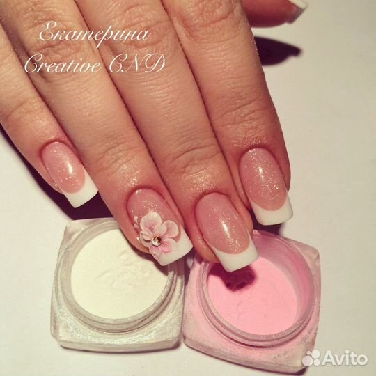 Наращивание ногтей, Акрил, Гель, Luxio, маникюр