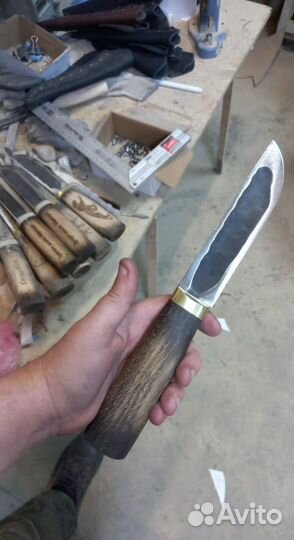 Нож охотничий ручной работы