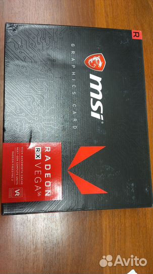 Продам видеокарту MSI vega 56 8GB