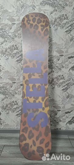 Сноуборд Stella Queen 144cm+крепления Flow