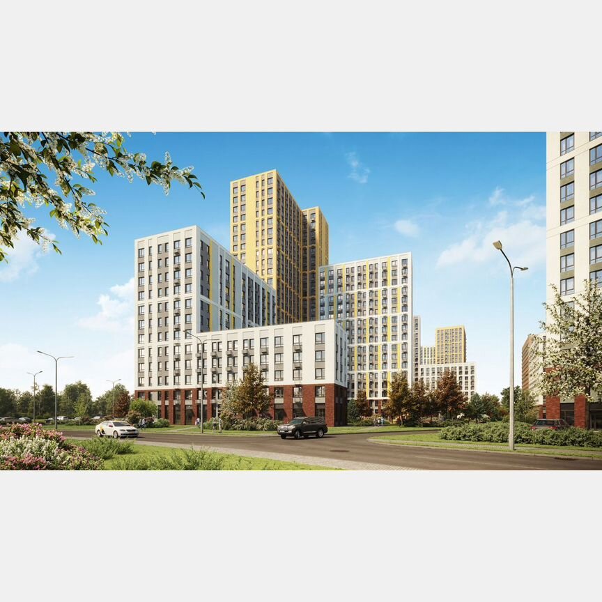 1-к. квартира, 35,9 м², 12/24 эт.