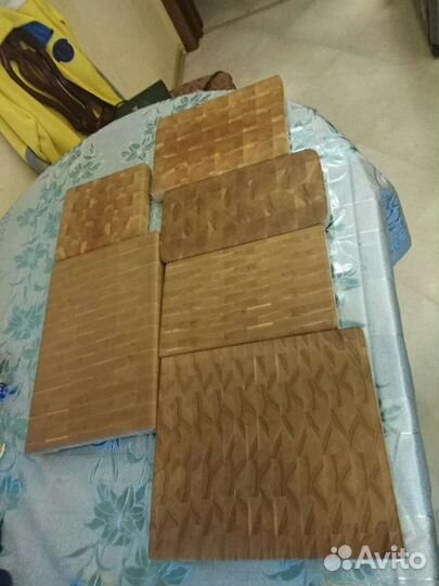 Торцевые разделочные доски из дерева