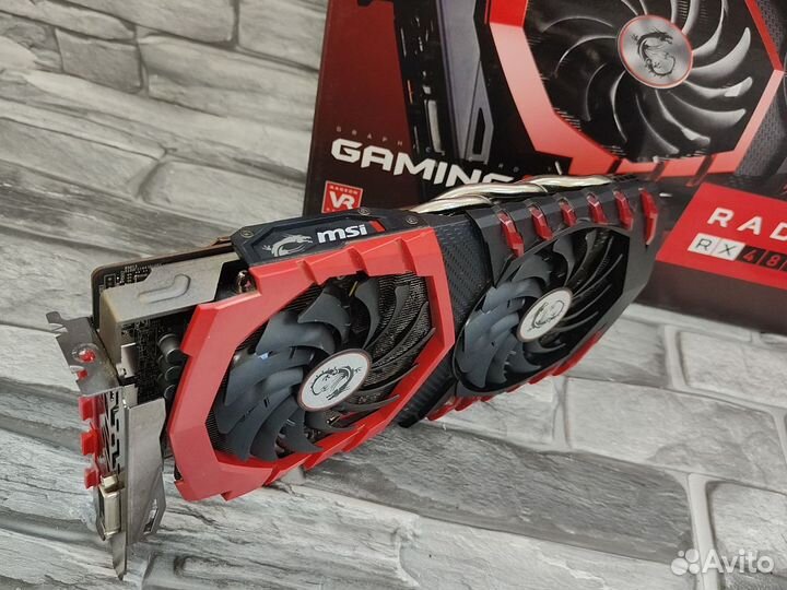 Видеокарта Msi Gaming RX 480580 8 Gb