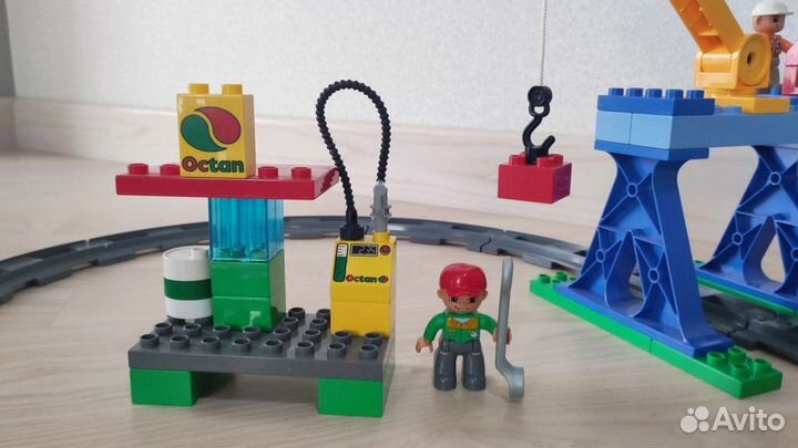 Lego duplo железная дорога 5609 поезд