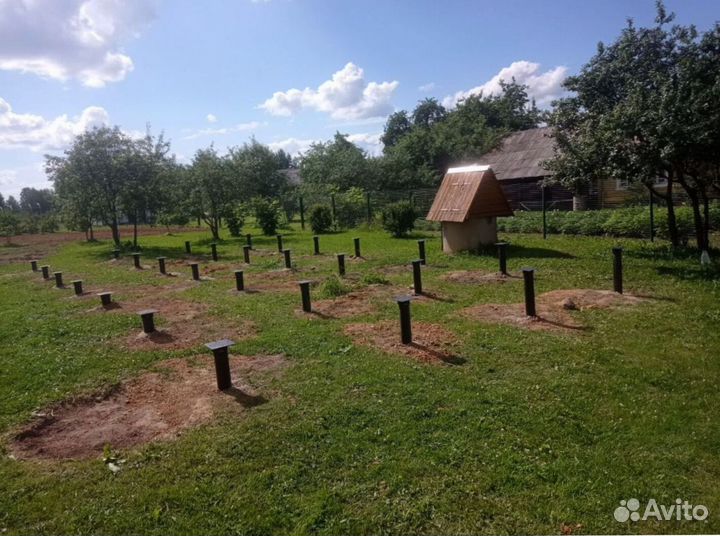 Винтовые сваи под ключ