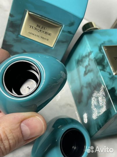 Armani Prive Bleu Turquoise