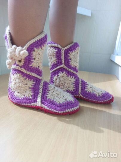 Носки вязаные ручной работы