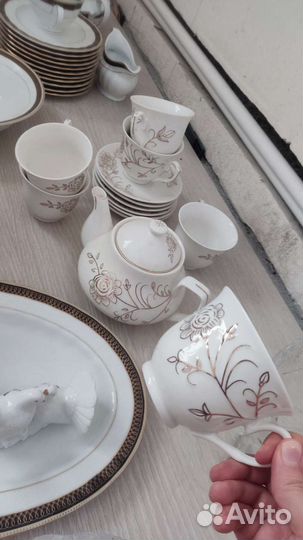 Сервиз чайный 6 персон новый