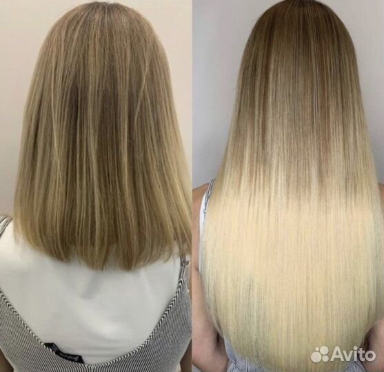 Наращивание волос, коррекция, снятие