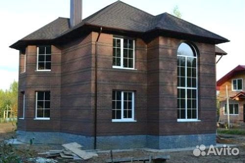 Клинкерный облицовочный кирпич Рославль