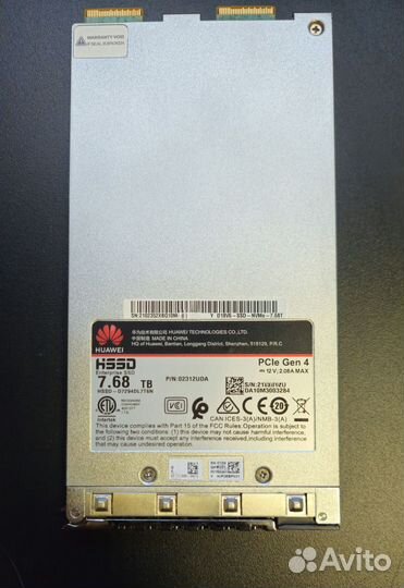 Huawei Dorado 7.68Tb NVMe SSD