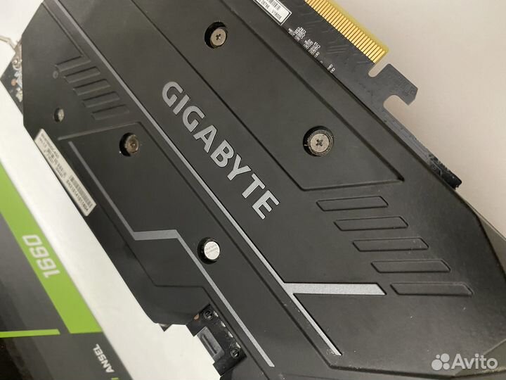 Видеокарта Gigabyte Geforce GTX 1660 OC