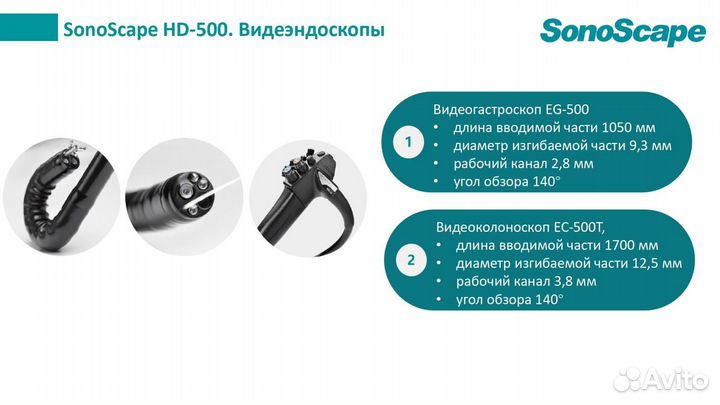 Видеоэндоскопическая система SonoScape HD-500