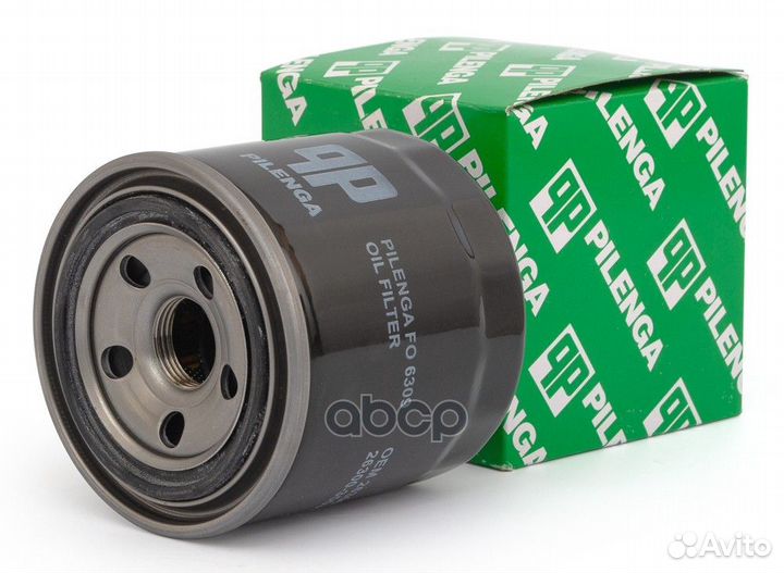 Фильтр масляный hyundai/KIA I30/CEE'D 10- 1.6 F