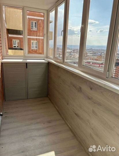 Окна на балкон + шкаф