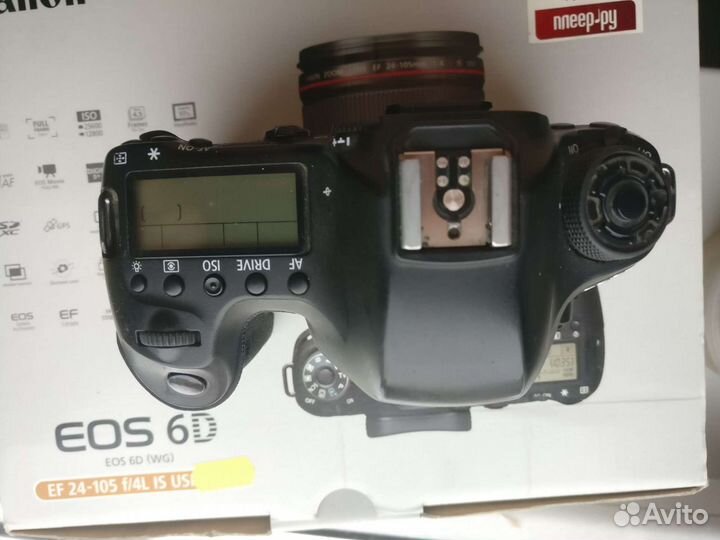 Зеркальный фотоаппарат canon 6d