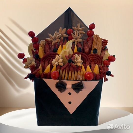 Съедобные букеты для мужчин