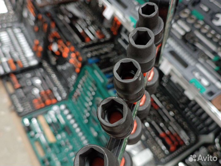 Набор головок ударных 10-32 мм Rockforce