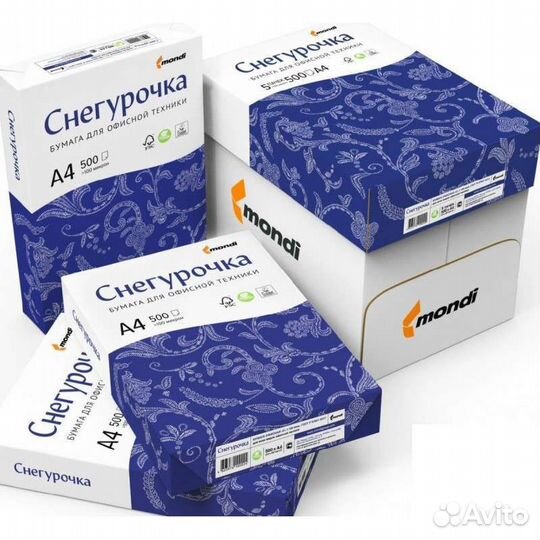 Бумага a4 снегурочка