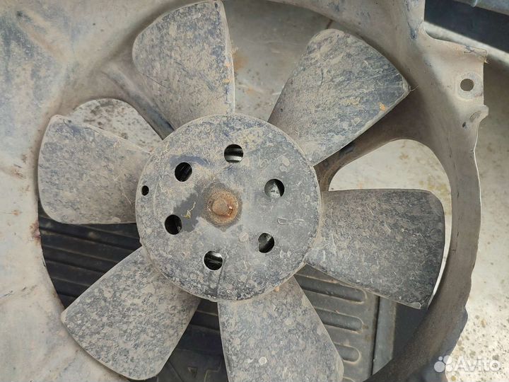 Ауди 80 В2 вентилятор охлаждения