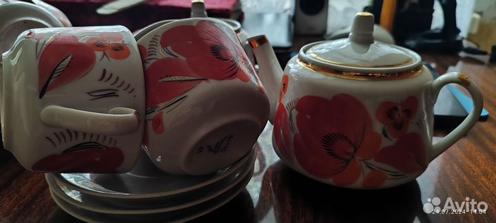 Сервиз чайный Городница СССР