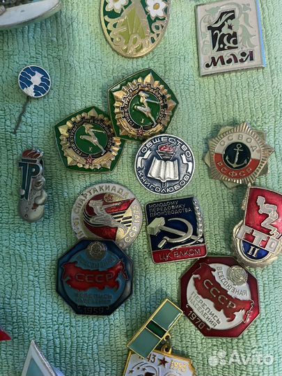Значки СССР. Города, детские, праздники, гто