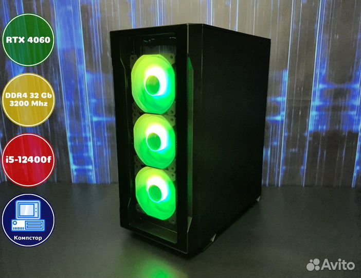 Сборка пк 4к i5-RTX4060-32DDR4-LAY1827596403-B760